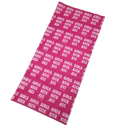Modern Gemacht Bestickt Sublimation Druck Flagge Bauch Tanzen Totenkopf Tube Tubular Kopfbedeckung Radfahren Bandana Weiß für Frauen