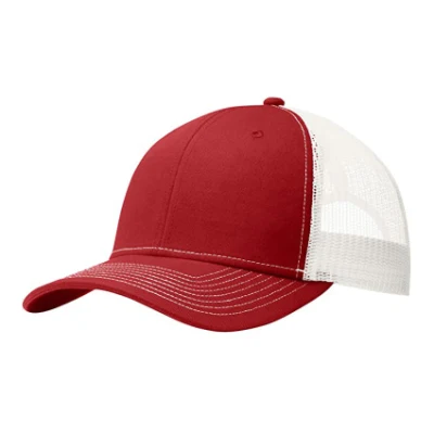 Hochwertige Blank Trucker Richardson 112 Trucker Mesh Brown Snapback Hut