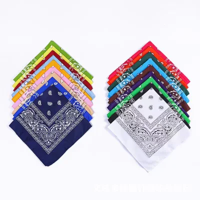 Promotion Geschenk Maßgeschneiderte Multifunktionale 21 * 21 Zoll Square Cotton Bandana