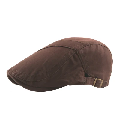 Herren Baumwoll-Flat Cap IVY Gatsby Newsboy Jagdkappe