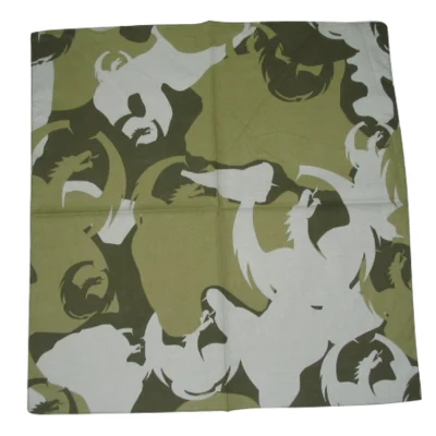 Personalisierter Digital Printed Herren-Schal Mit Quadratischen Bandanas
