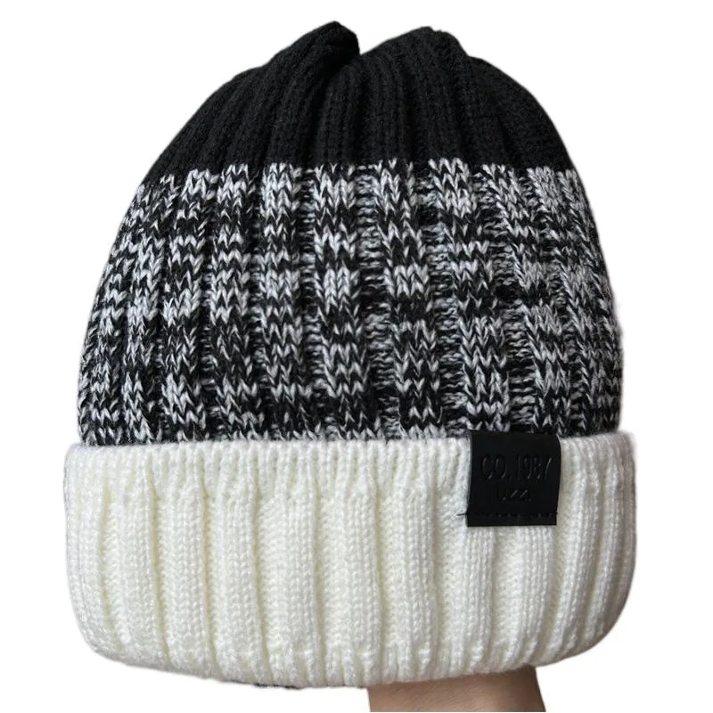 Popular Knit Bucket Women Designer Knit Custom Winter Warm Wool Washed Knitted Waffle Plain Beanie Hat