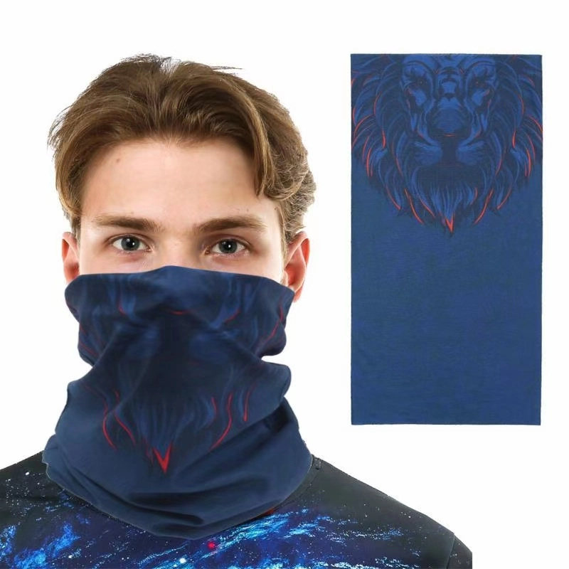 Seamless Tube Multifunctional Bandana with Rept Fabric