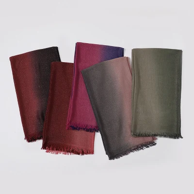  Mujer brillante para Lurex Shimmer Shawl Nuevo caliente brillante Hijab Pañuelo musulmán de Dubai