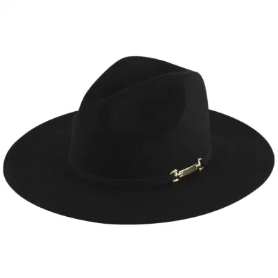 100% RWs lana fieltro Panamá Invierno liso Sombrero liso