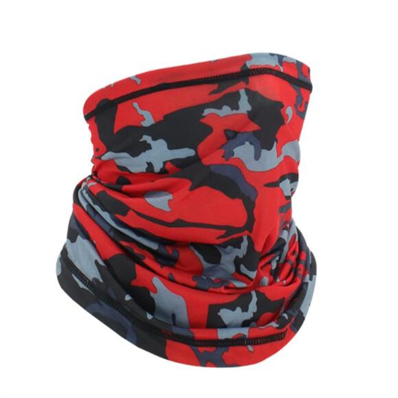 Multifunctional Camouflage Neck Face Mask Tube Bandana