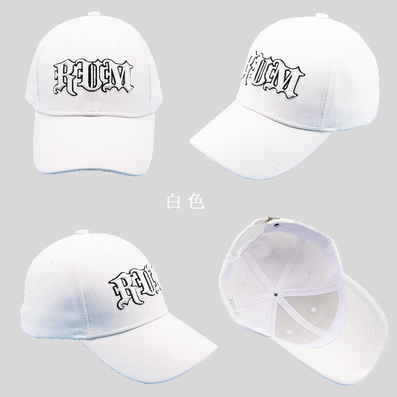 Wholesale Custom Logo Embroidery Corduroy Hat Fashion Baseball Sport Snapback Cap Hat