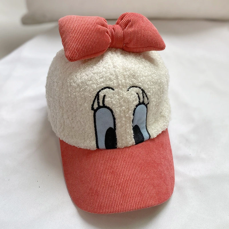 Fashion Warm Winter Wholesale Kids Children Sports Baseball Hat Cap Cute Duck