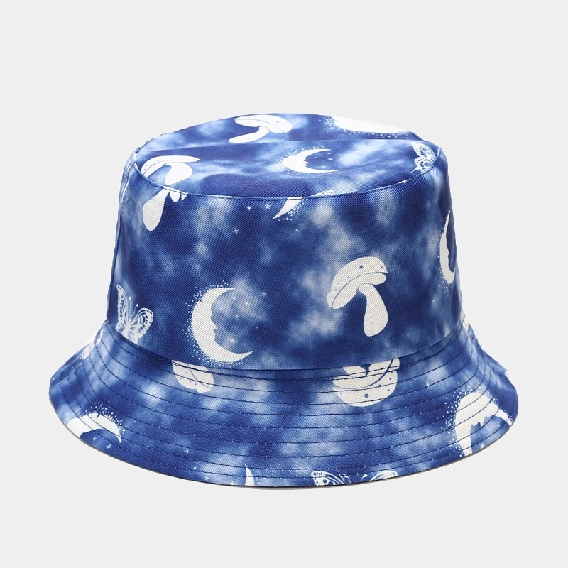 Wholesale Colorful Custom Tie Dye Printing Multicolored Bucket Hats