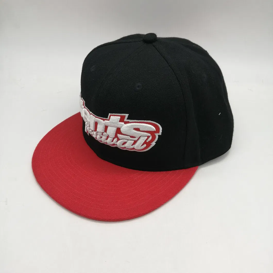 Wholesale Custom High-End Hip-Hop Snapback Sports Caps Fitted Caps Hats Men 3D Embroidery Baseball Cap