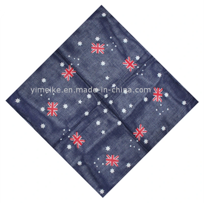 Unisex Fashion 100% Cotton Paisley Bandana Sport Kerchief