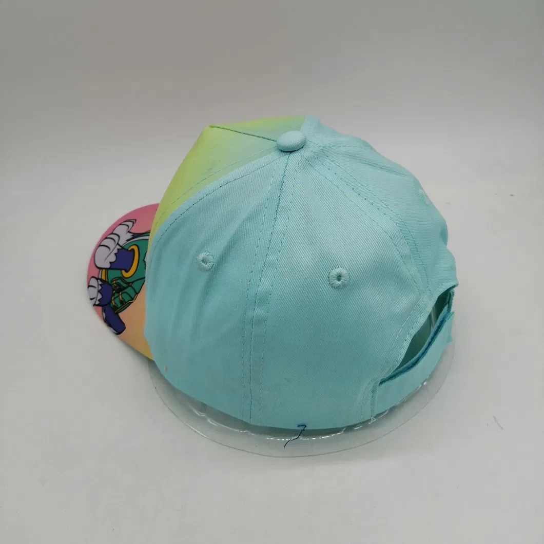 Kids Baseball Cap with Custom Printing Polyester Cotton 5 Panel Sports Cap Fashion Hat Customized Promotion Hats Children Caps