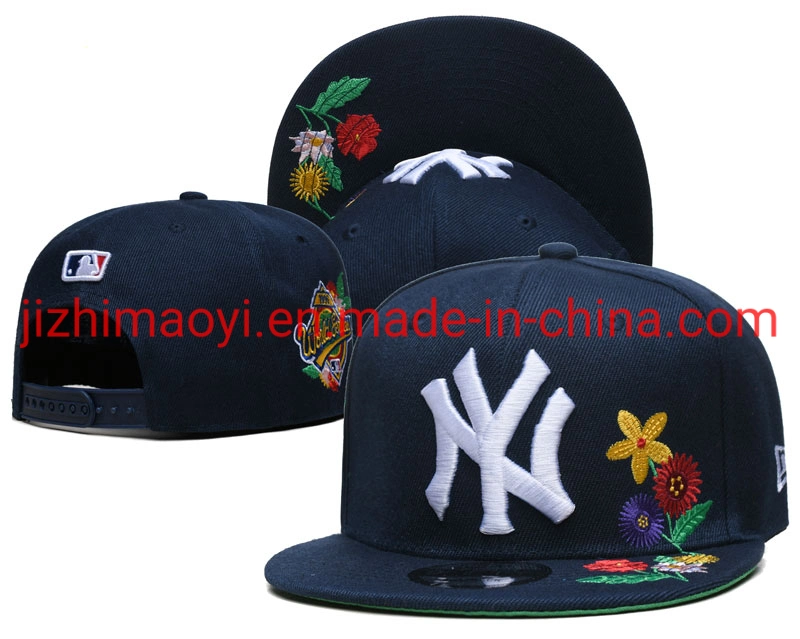 Wholesale Cheap Embroidered Snapback Hats Caps M-L-B Baseball Adjustable and Fitted Sports Cap