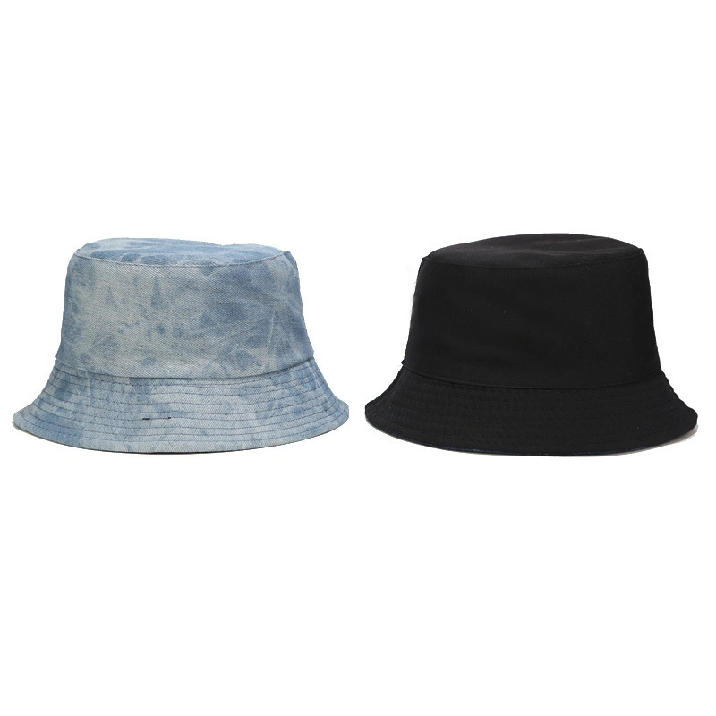 Wholesale Unisex Outdoor Adjustable Washed Customization Foldable Fisherman Bucket Hats