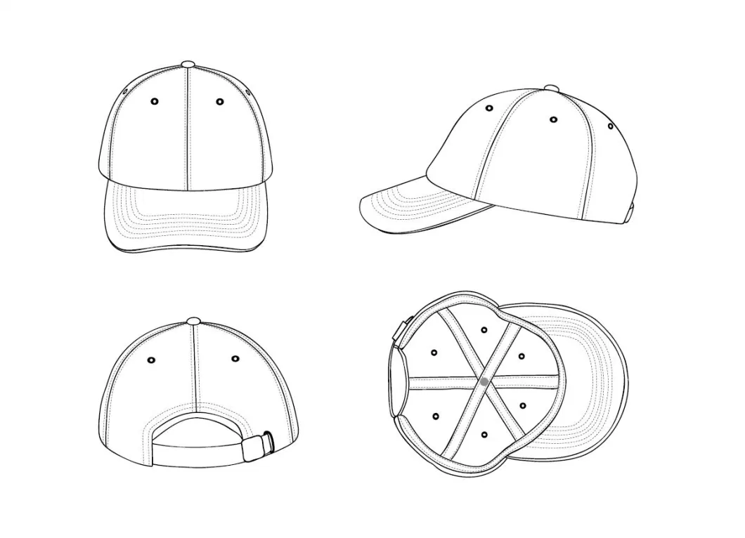 Children Custom Logo Cartoon Macaron Color Baseball Cap