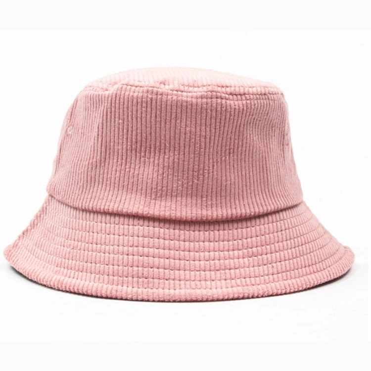 2023 New Custom Cloud Courduroy Designer Fisherman Corduroy Bucket Hat Unisex with Logo