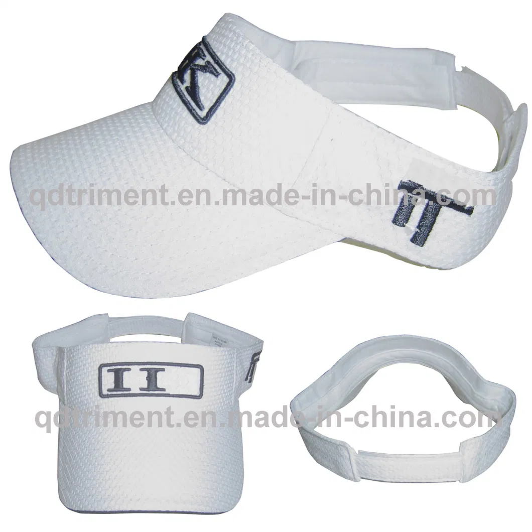 Top Quality Polyester Breathable Mesh Embroidery Sport Visor (TRV004)