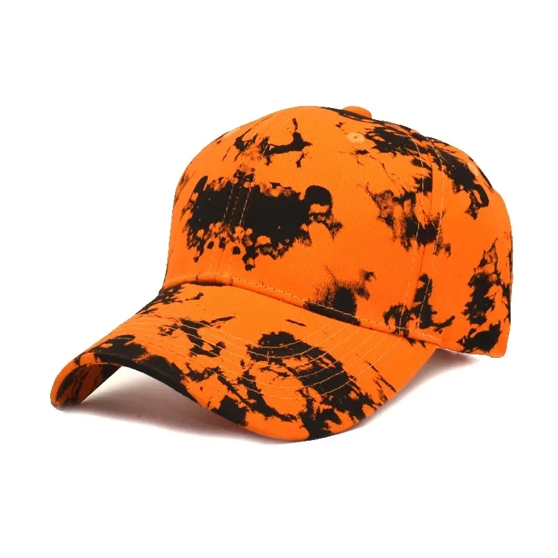 2024 Tie Dye Sun Visor Cotton Baseball Hat Outdoor Fishing Hiking Sport