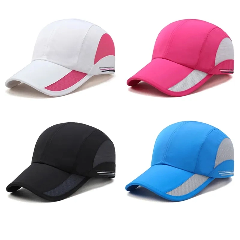 Custom Design Cycling Cap Sport Quick Dry Hat Breathable Baseball Running Cap Hat