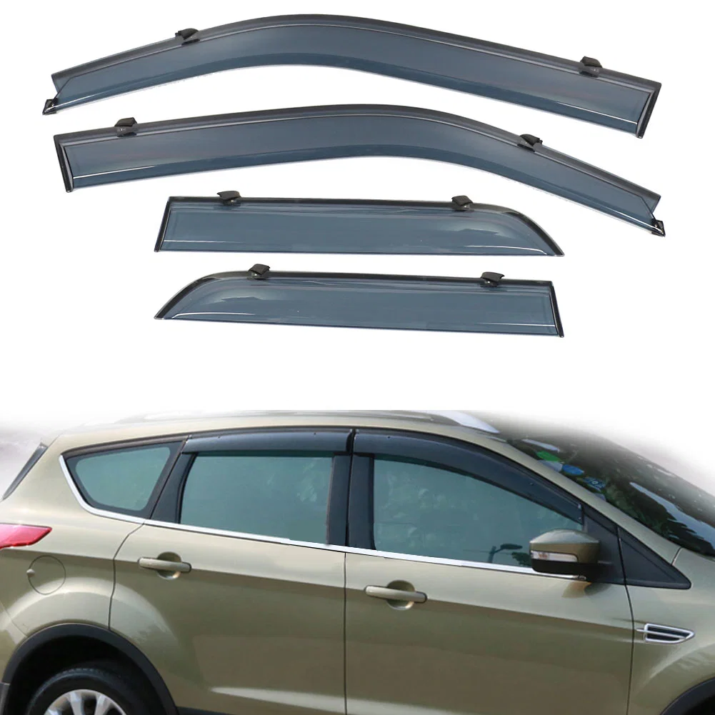 Car Exterior Decoration Car Rain Guards Window Visors for Ford Escape 2011