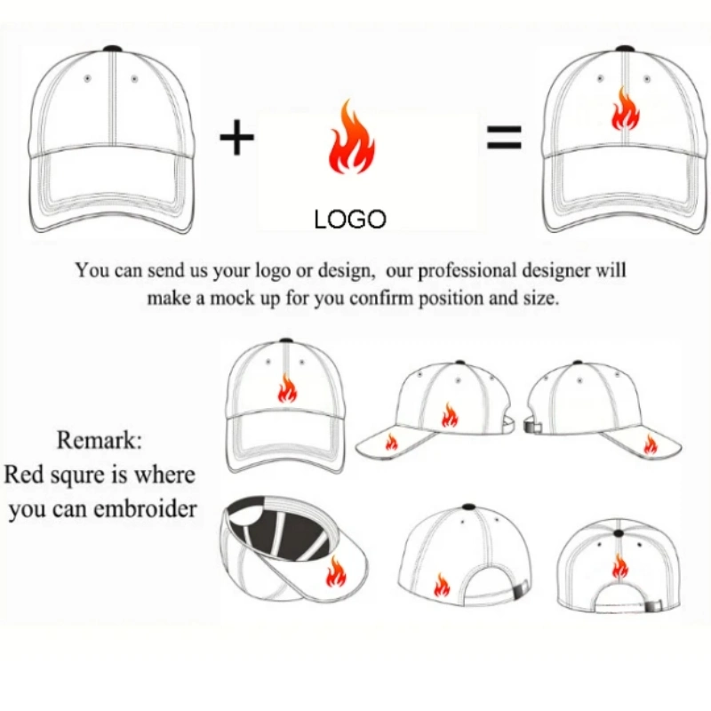 Custom Breathable Cartoon Summer 6 Panel Perforated Cotton Mesh Flat Sports Structured Gorras Hiphop Baseball Cap with Customer Logo 3D Embroidery Snapback Hat