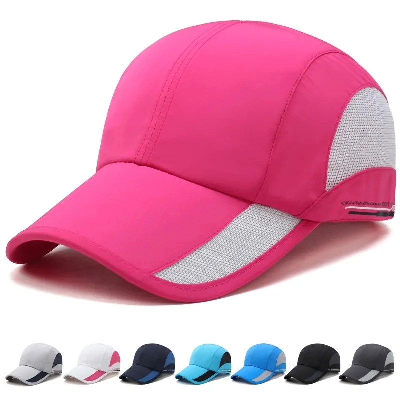 Custom Design Cycling Cap Sport Quick Dry Hat Breathable Baseball Running Cap Hat