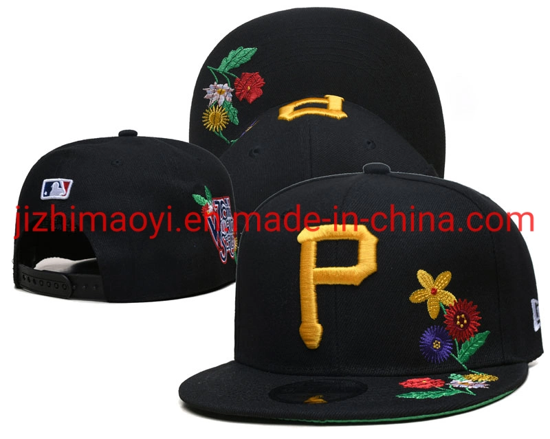 Wholesale Cheap Embroidered Snapback Hats Caps M-L-B Baseball Adjustable and Fitted Sports Cap