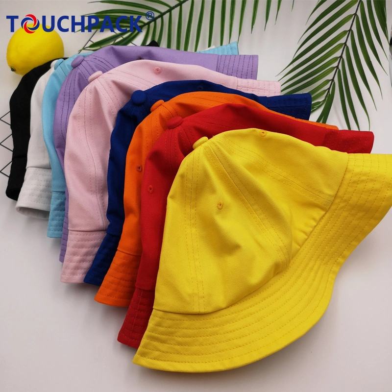 New Design Custom Wholesale Cotton Personalized Service Bucket Hat Custom Logo