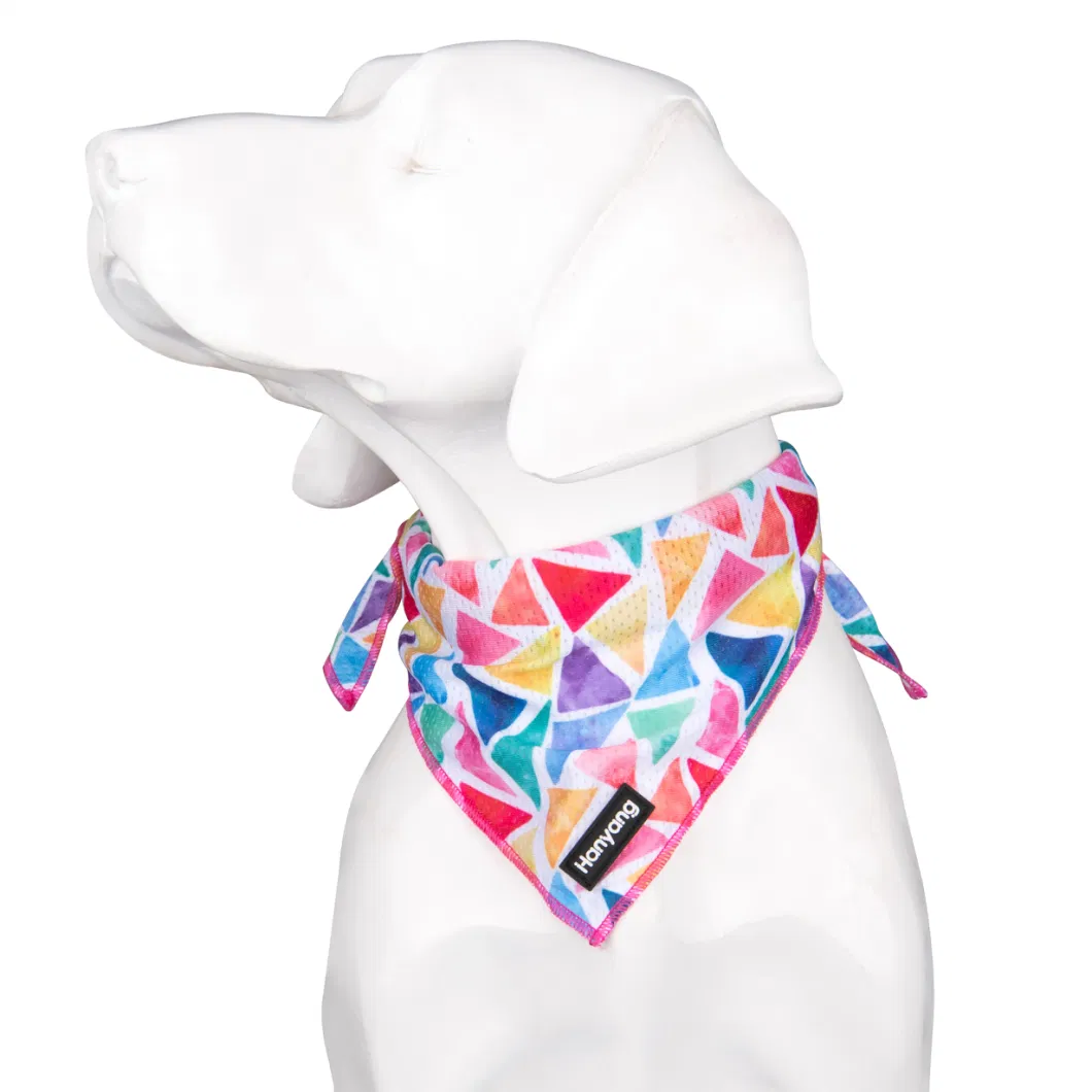 Hanyang Wholesale Custom Personalized Cotton Pet Dog Bandana