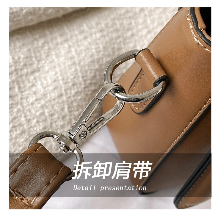 Wide Silver Original Leather Boston Luxury Bags for Women Famous Brand Handbag