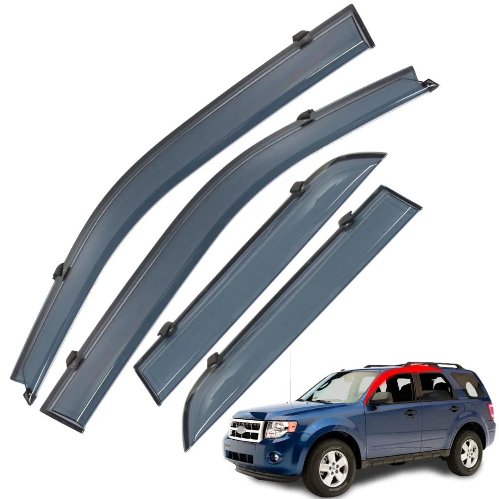 Car Exterior Decoration Car Rain Guards Window Visors for Ford Escape 2011