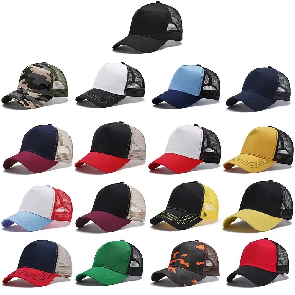 5 Panel 3D Embroidery Logo Golf Sports Baseball Cap Snapback Rope Hat