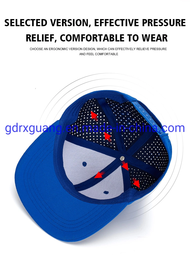 Wholesale Waterproof 6 Panel Flat Brim Embroidery Hip Hop Snapback Caps