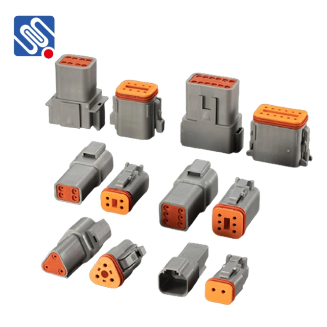 105&ordm; C Rubber, Silicone Meishuo Zhejiang, China Connector Dt 8pin / 12pin