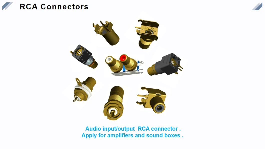 Factory Supply RCA01-004 Vollume Control RCA Connector