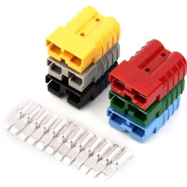 Fast Charging Battery Connector 15AMP 30A 45A 75A 120A 180A Forklift Battery Power Connector Supplier