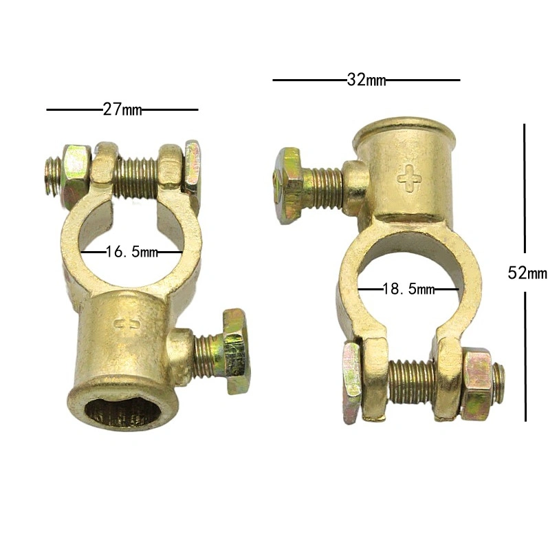 Auto Battery Clamp Electrical Car Battery Clip Aluminum Alloy Battery Terminal Voltage
