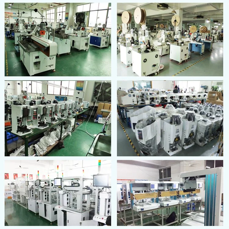 2t Precision Automatic Terminal Crimping Machine CE Certification Wire Harness Connector Lugs Press Machine