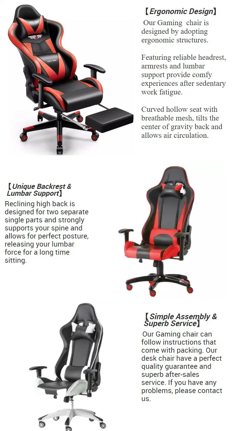 Chinese Office Furniture Ergonomic Office Furniture High Back Gaming Chair Modern Style Computer Gaming Chair