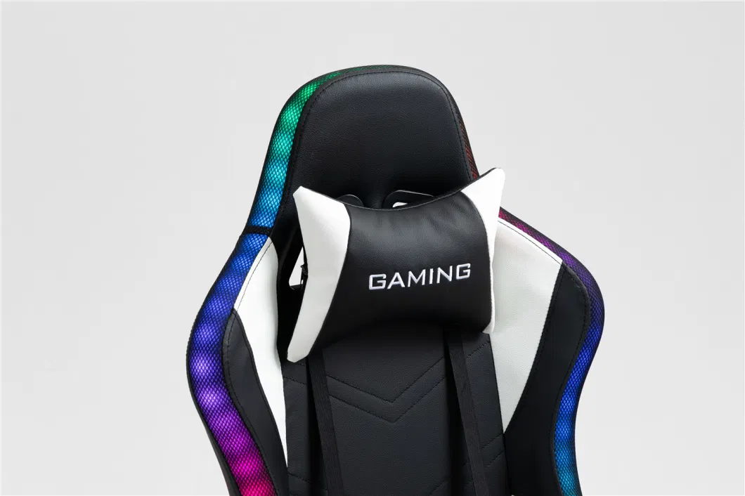 RGB LED Lights Gaming Chair New Recliner Silla Gamer Ergonomic Chair