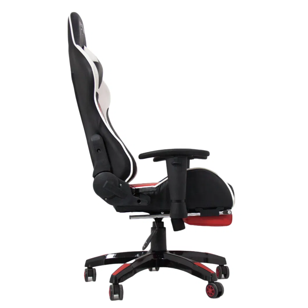 Cool Competition Computer Game Racing Gaming Chair with Footrest with Independent Armrest