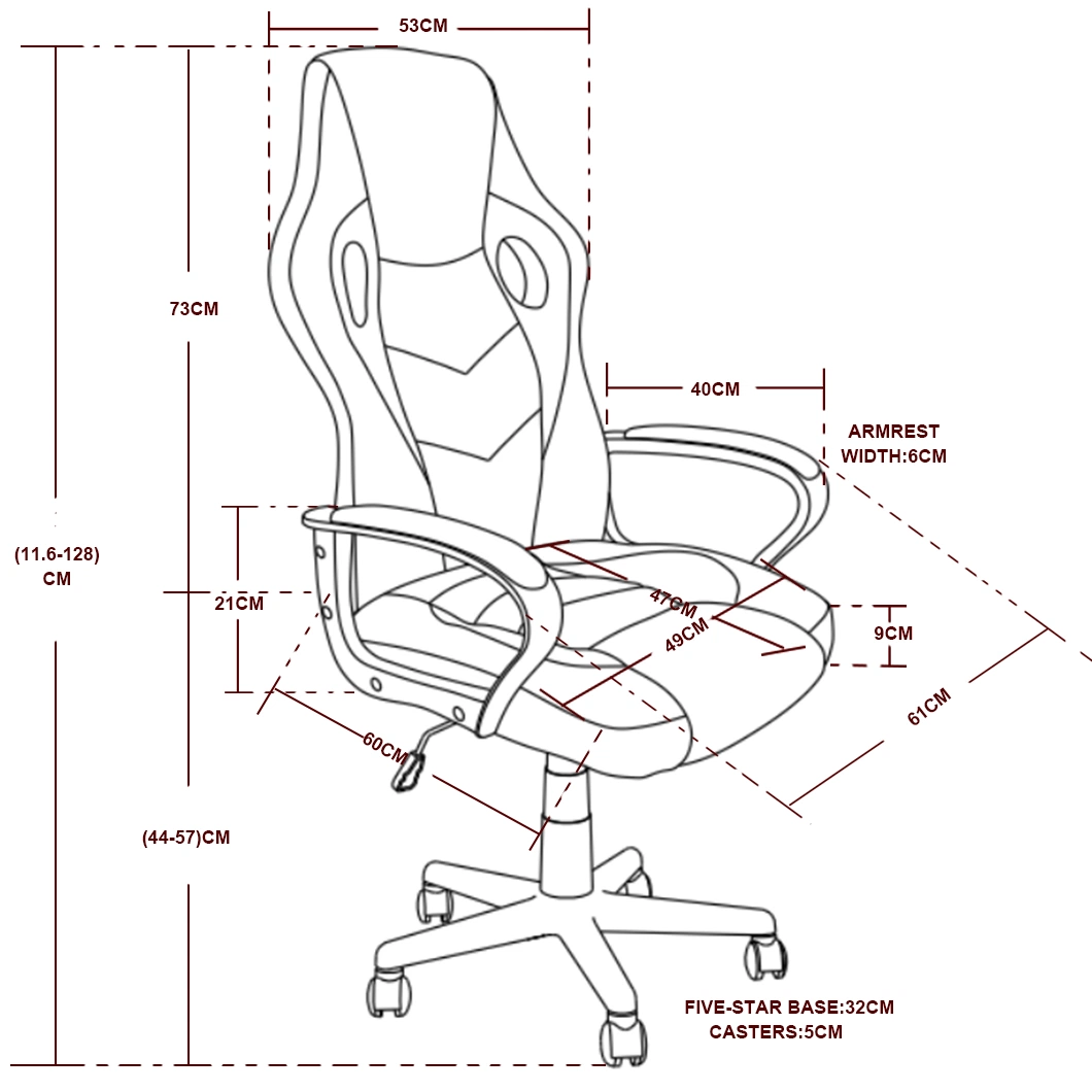 Massage Boss Office Folding Modern Furniture Gaming Chair