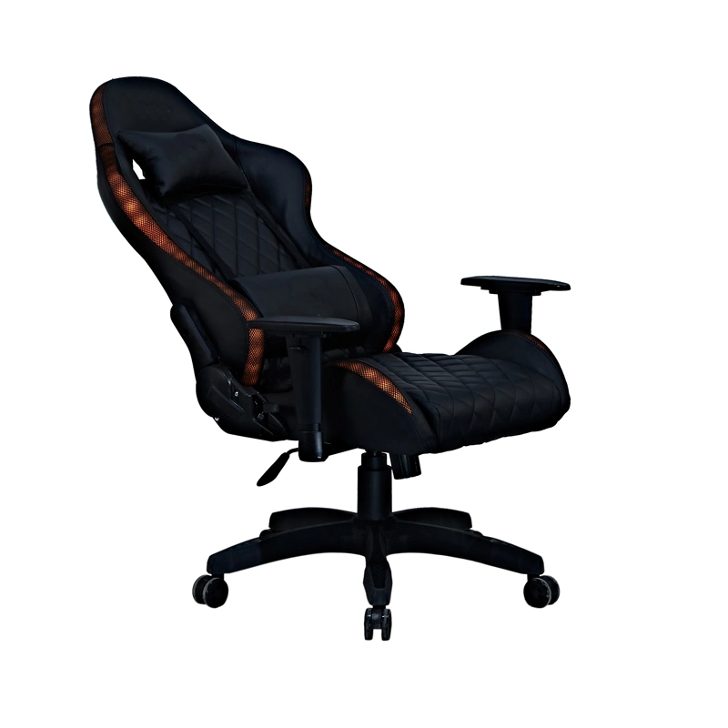 LED Light Computer Leather Game Racing Gaming Chair