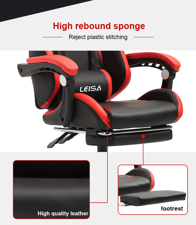 Cheap Leather Swivel Ergonomic Computer Gaming Racing Chair Gaming Chair