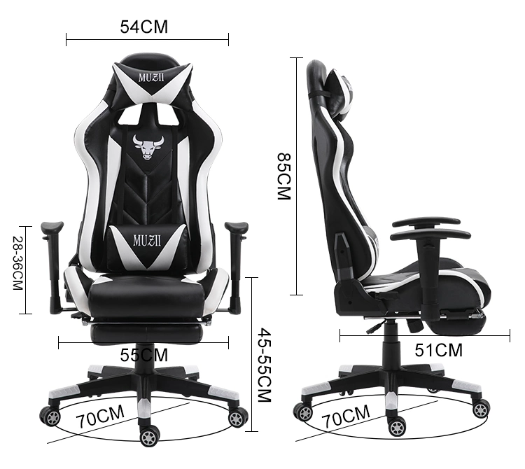 Computer High Back Gaming Chairs of Professional Racing Style Comfortable Gamer Chair