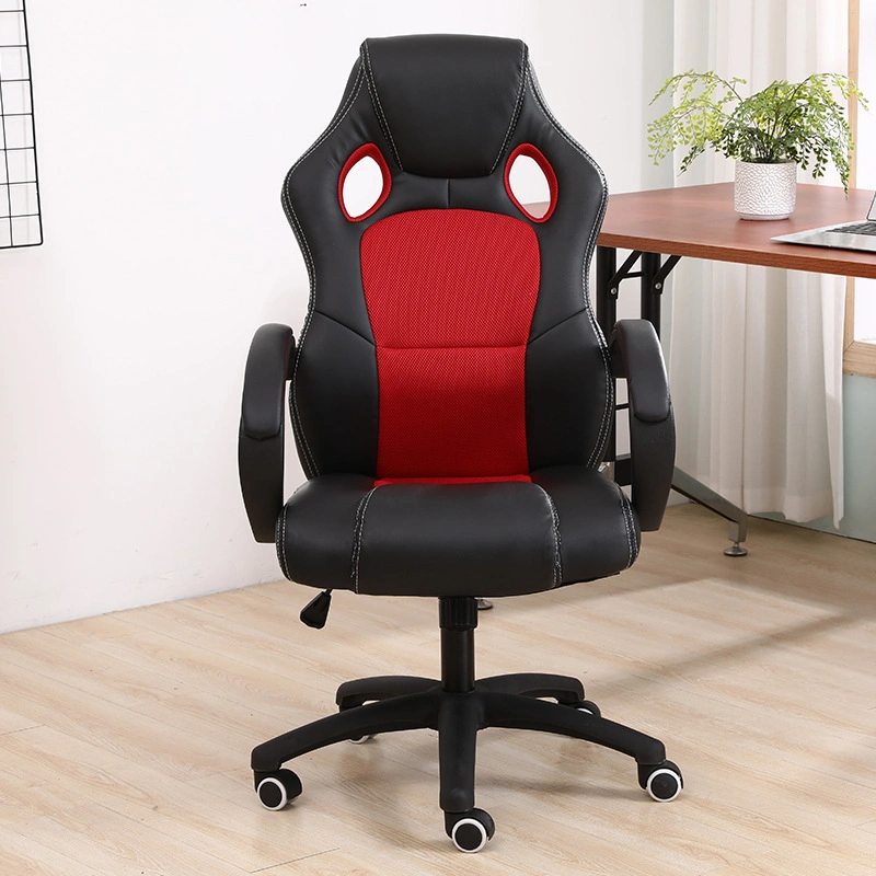 White Furniture Leather Rocking Racing Computer Office Gaming Chair