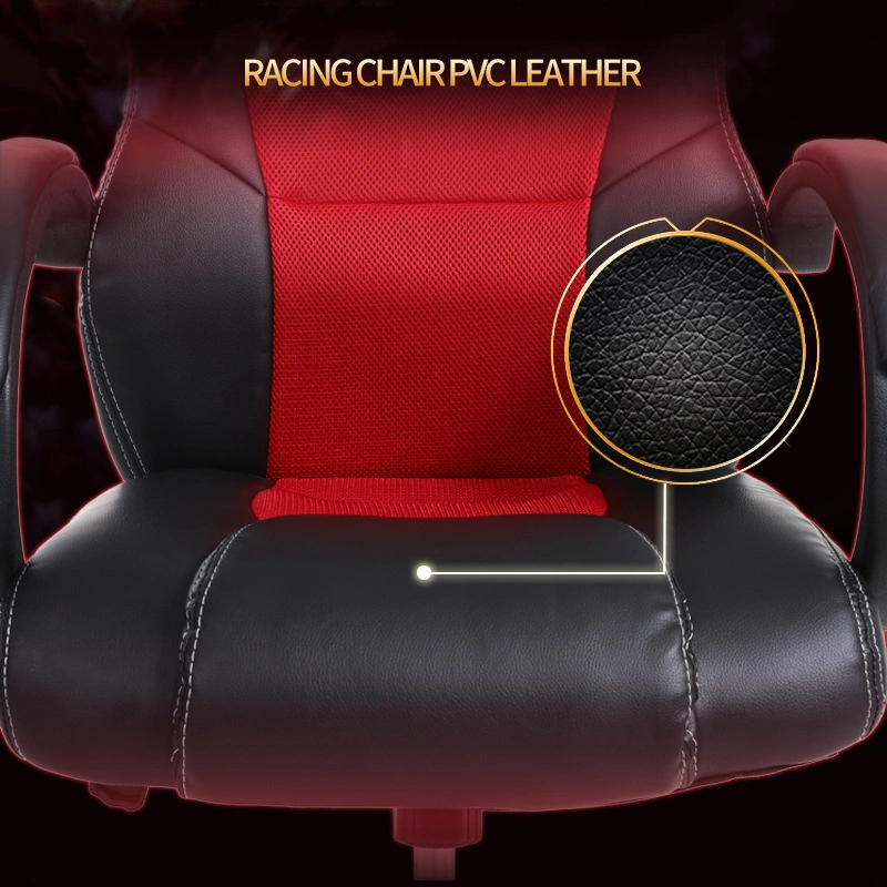 White Furniture Leather Rocking Racing Computer Office Gaming Chair