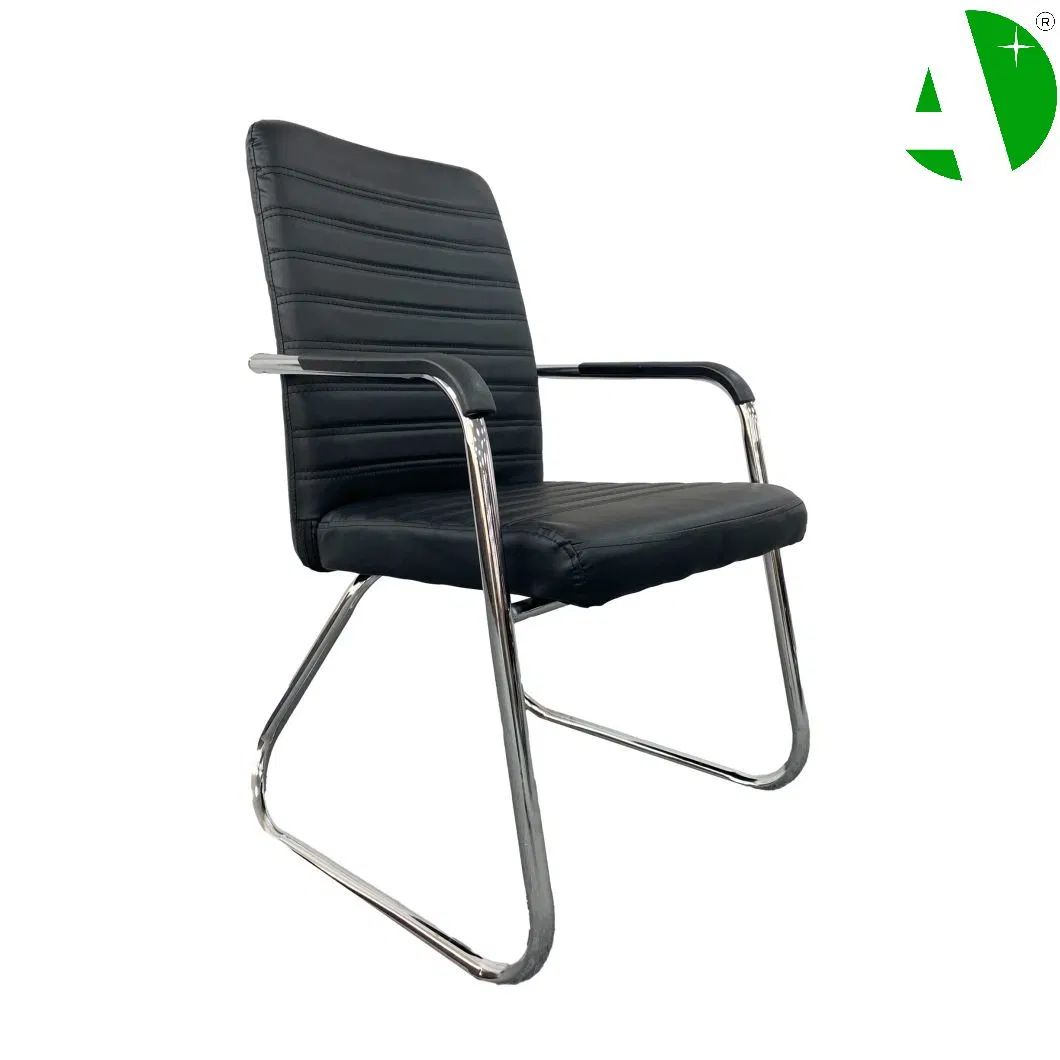 Plastic Visitor Waiting Gaming Black Leather Mesh Fixed Massage Folding Leisure Home Furniture Office Chair