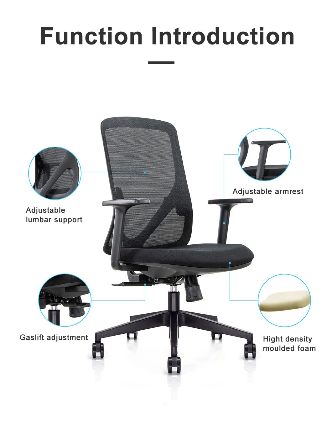 Gaming Mesh Ergonomics Seat Gaming Office Chairs Oficina