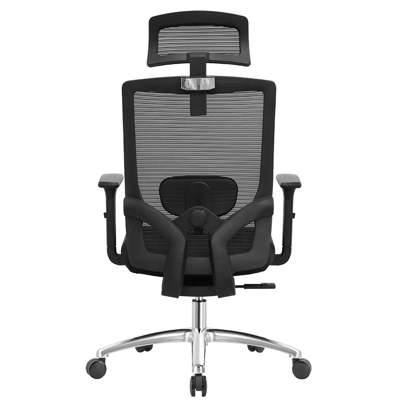 Height Adjustable Tall Fabric Cashier Drafting Office Chair with Headset for Standing Desk